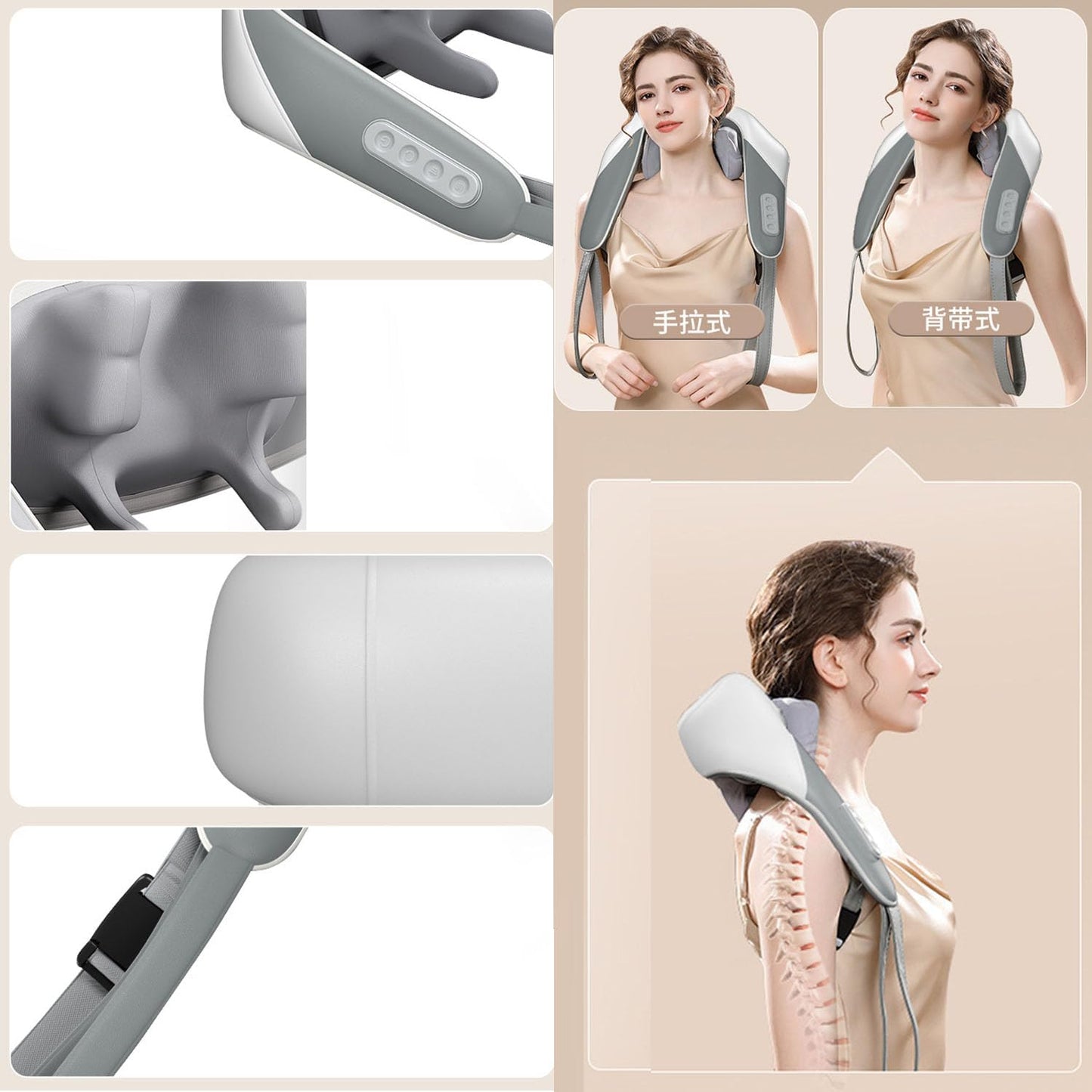 Masajeador de Cuello y Hombros Holigrowth  tk